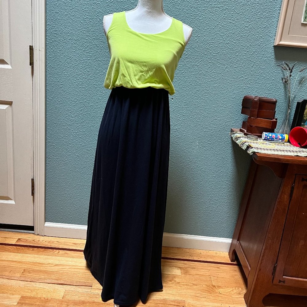Planet Gold Maxi Dress